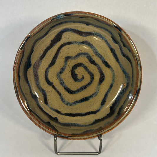 large spiral catch-all dish